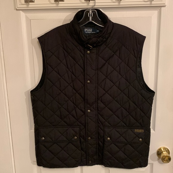 Polo Ralph Lauren Jackets & Blazers - Polo Ralph Lauren Women’s Quilted Minimalist Quite Luxury Vest Black Size XL